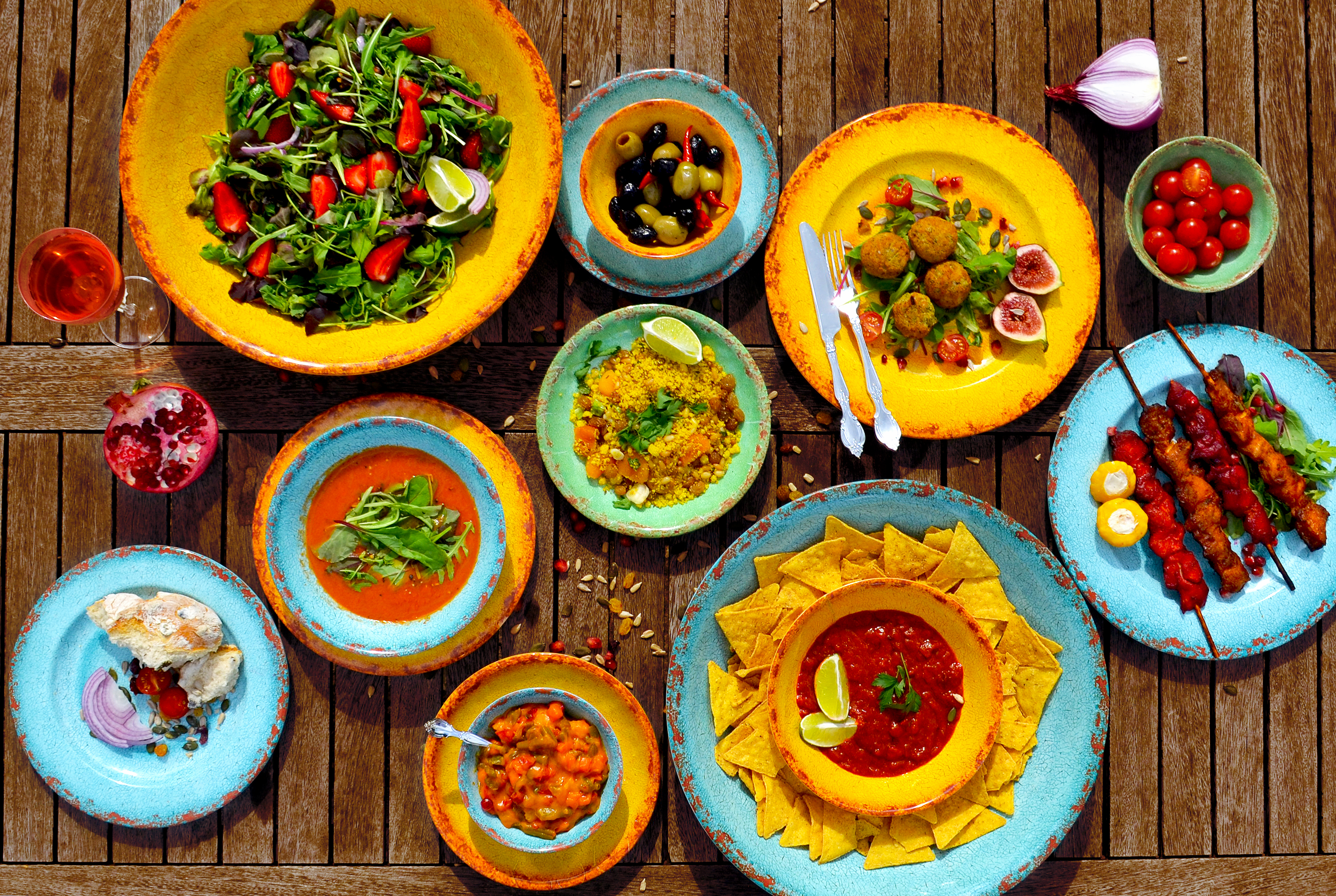 Casablanca Collection Now Available in Orange and Blue!